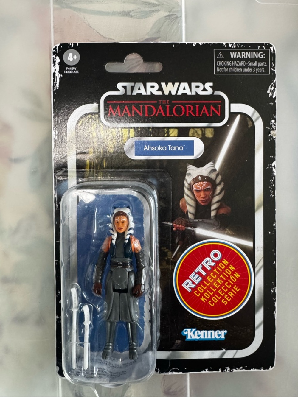 Star Wars The Mandalorian Ahsoka Tano Action Figure - Blue & Gray